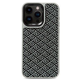 Kajsa Preppie Collection Sunken back case for iPhone 15 Pro Light Gray 009505-02 фото