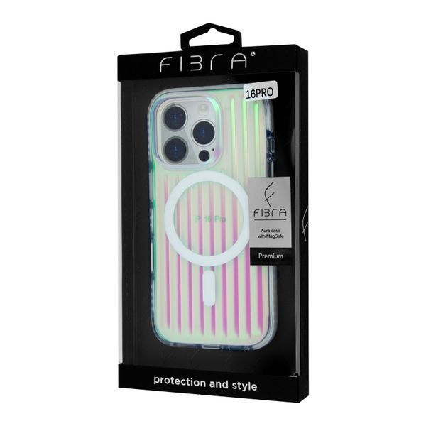 FIBRA Aura Case with MagSafe iPhone 15 Green Light 112190-3 фото