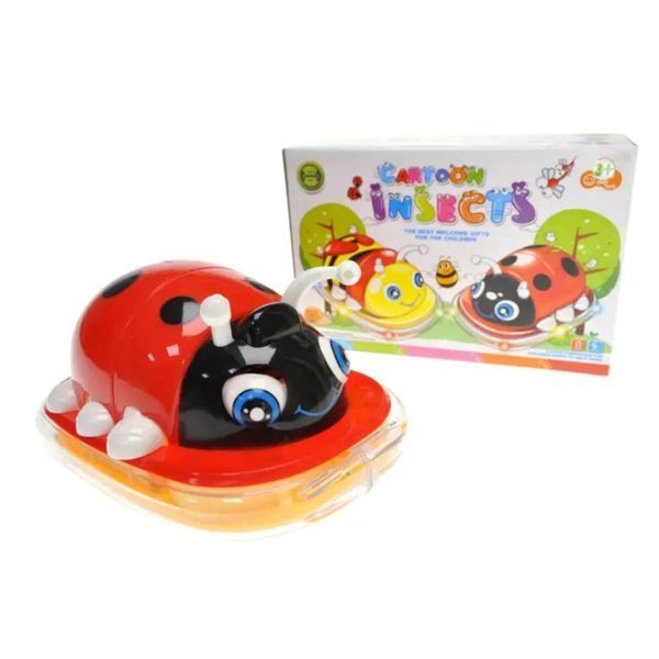 Интерактивная игрушка Toys Cartoon insects 002 Танцующий жук Божья коровка с подсветкой, движением и музыкой 2 фото