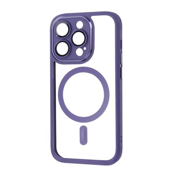 FIBRA Metallic Clear Case with MagSafe iPhone 13 Pro Deep Purple 109436-3 фото