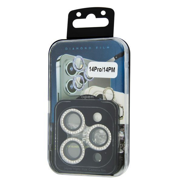 Diamond Camera Lens iPhone 14Pro/14ProMax Silver 112133-1 фото