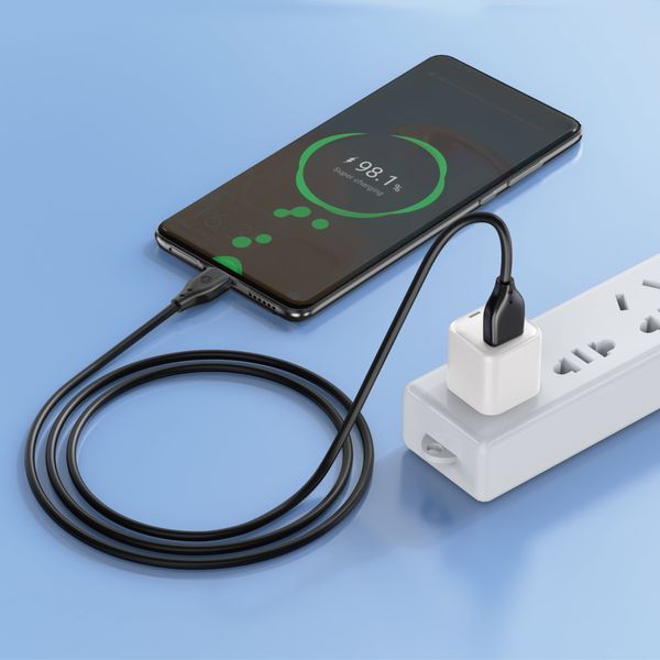 WIWU Кабель Wi-C001 A-C Pioneer Series cable USB A to USB C White 111453-2 фото