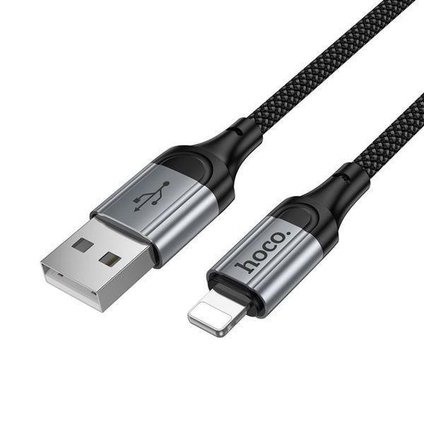 Кабель Hoco X121 Nuevo iP Black 009937-01 фото