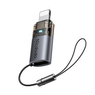 Переходник MCDODO OT-7630 Charging Adapter 36W C to L Black 108209-2 фото