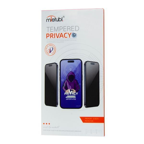 Защитное стекло MIETUBL Privacy iPhone 15 / 16 Black 112149-1 фото