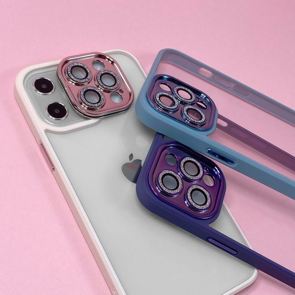 FIBRA Chrome Lens Case iPhone 14 Sierra Blue 109410-3 фото