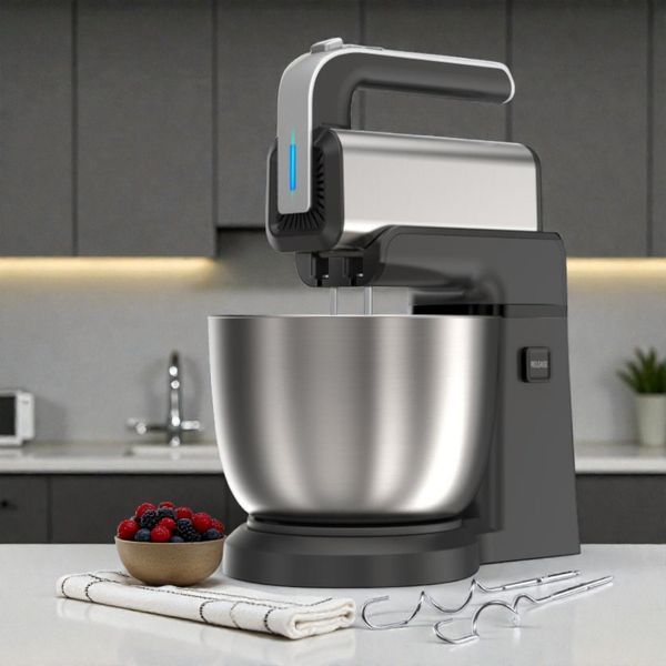 Міксер з чашею Maestro MR-551 Silver 3,5 л з турборежимом 12667 фото