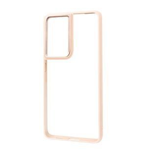 FIBRA Metallic Clear Case Samsung S21 Ultra 3 - Pink 109223-3 фото