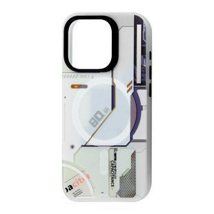 Benks Magnetic Mecha Series Protective Case iPhone 15 Pro White 112394-1 фото
