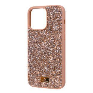 Bling World Rock Diamond iPhone 14 Pro Rose Gold 109513-3 фото