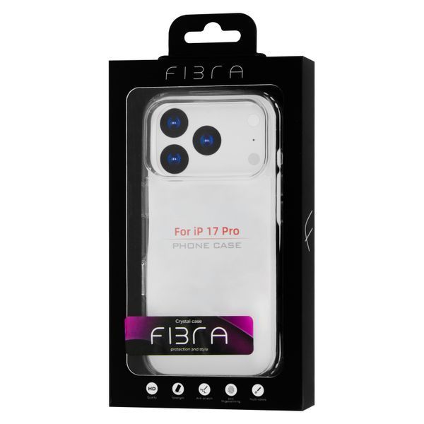 FIBRA Crystal Case iPhone 17/18 Pro Clear 000127-01 фото