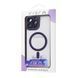 FIBRA Metallic Clear Case with MagSafe iPhone 13 Pro Max Deep Purple 109437-03 фото 2