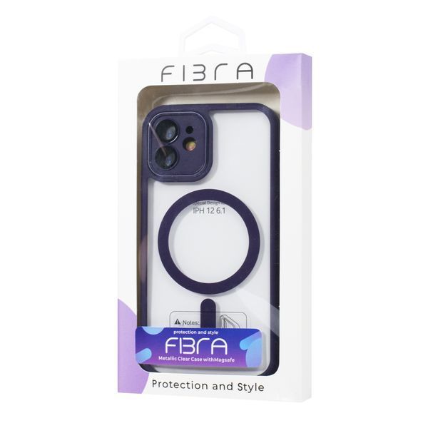 FIBRA Metallic Clear Case with MagSafe iPhone 12/12Pro Khaki 109432-3 фото