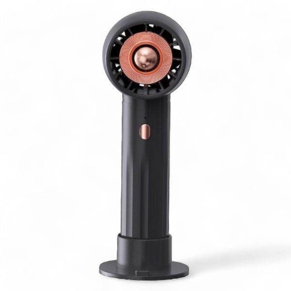 Портативный вентилятор Mini Fan Turbo 01-3330 Black USB 1200 mAh 9034 фото