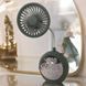 Портативный вентилятор-ночник Mini Fan HD-6604 Green USB 1000 mAh 09036Green фото 1