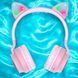 Навушники Hoco W27 Cat ear wireless headphones Pink 10256 фото 1