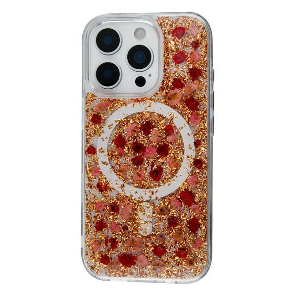 KzDoo Mag Flowers Case iPhone 16 Pro Small flower blue 15101805-69 фото