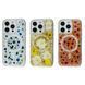 KzDoo Mag Flowers Case iPhone 16 Pro Small flower blue 15101805-69 фото 2