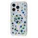 KzDoo Mag Flowers Case iPhone 16 Pro Small flower blue 15101805-69 фото 5