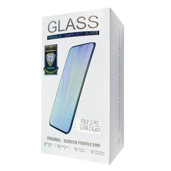 Защитное стекло MIETUBL ESD with Packing iPhone 15 Plus Black 110205-1 фото