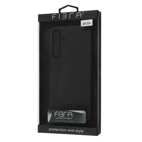 FIBRA Carbonite case with MagSafe Samsung S24+ Black 111095-1 фото