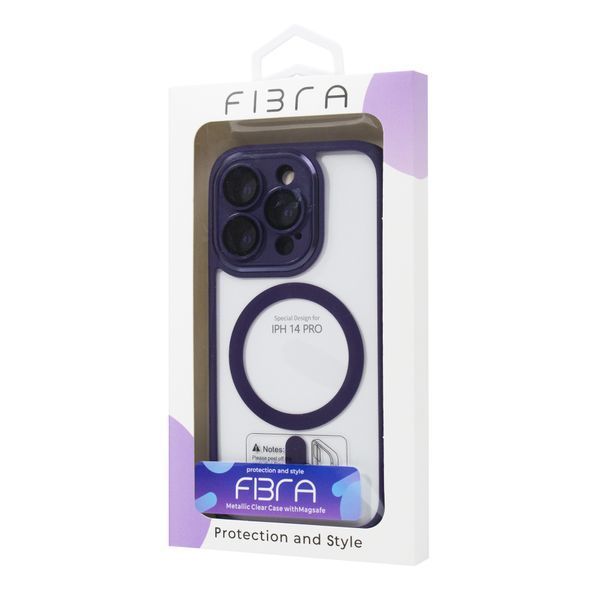 FIBRA Metallic Clear Case with MagSafe iPhone 14 Pro Khaki 109439-3 фото