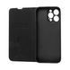 FIBRA Leather Flip case iPhone 14Pro Max Dark Green 109827-3 фото 3