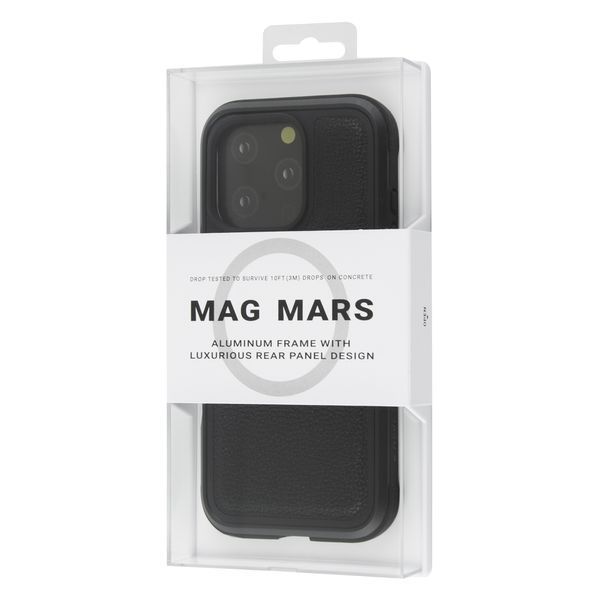 KzDoo Mag Mars Case iPhone 16 Pro Max Leather Black 111617-6 фото