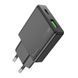 СЗУ Hoco N38 Delgado dual port PD20W+QC3.0 charger Black 111163-1 фото 1
