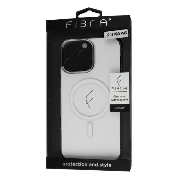 FIBRA Clear Сase with MagSafe iPhone 16 Pro Max Clear 111790-1 фото