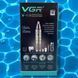 Аккумуляторный триммер 2в1 VGR V-618 Gold для стрижки волос в носу и ушах с насадками M_V-618Gold фото 6