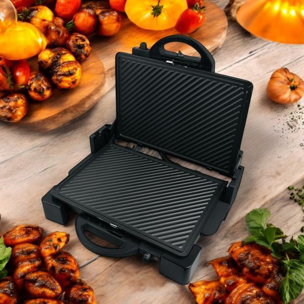Электрический прижимной гриль Maestro MR-717 Black 1900 Вт G_MR717Black pz фото