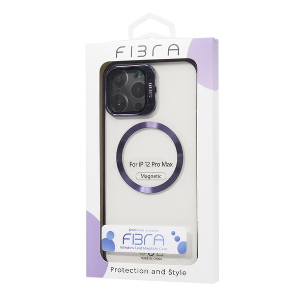 FIBRA Window Leaf MagSafe Case iPhone 12 Pro Max Silver 109425-3 фото