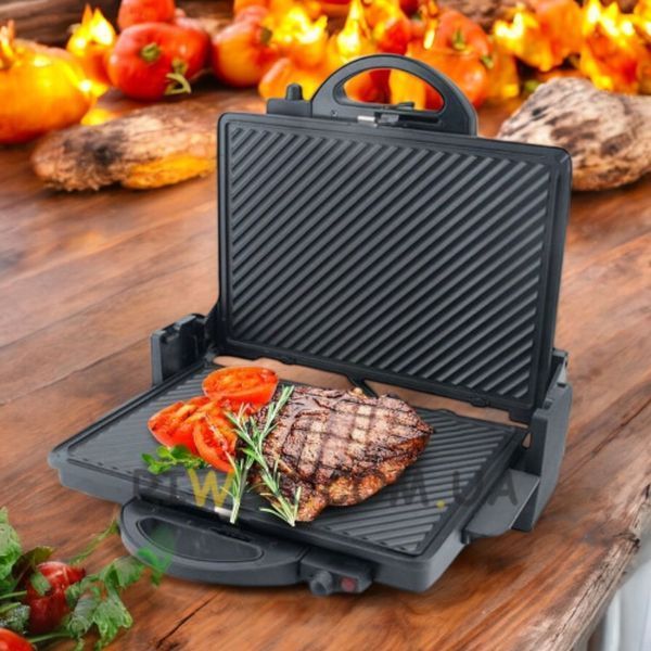 Электрический прижимной гриль Maestro MR-717 Black 1900 Вт G_MR717Black pz фото