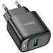 СЗУ Hoco C140A Smart QC3.0 charger (EU) Black 009847-01 фото 4