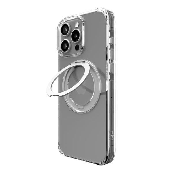 Kajsa Swivel Rotating iPhone 16 Pro Max Silver 111536-3 фото