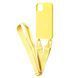 Strap Silicone Case iPhone 14 15 - Yellow 109520-6 фото 3
