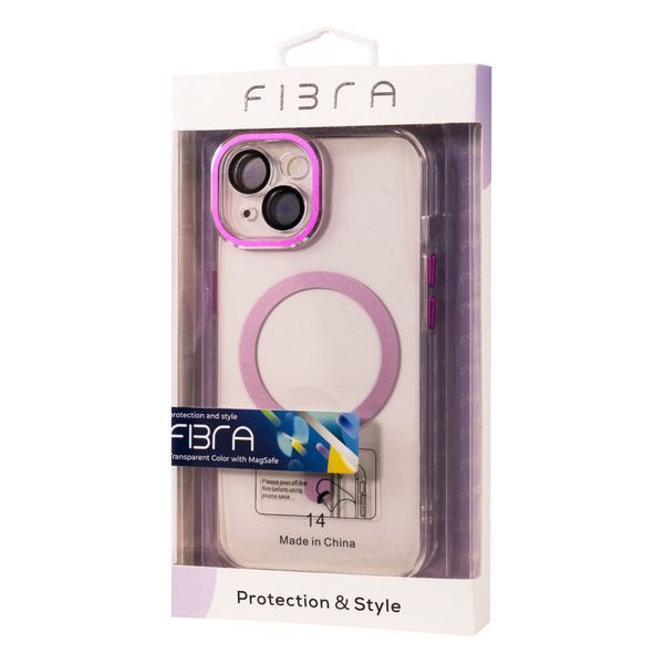 FIBRA Transparent Color with MagSafe iPhone 14 Green 109570-3 фото