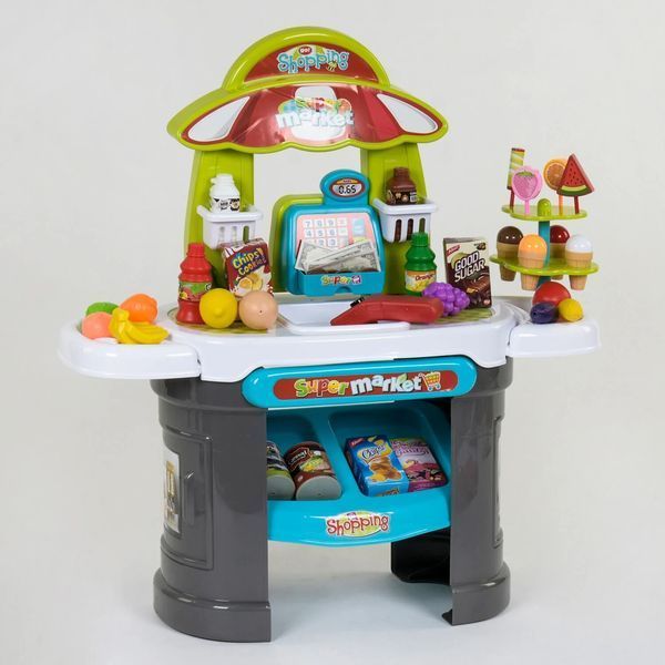 Игровой набор Xiong Cheng Little kids shopping Supermarket Магазин 61 аксессуар T_008-911 фото