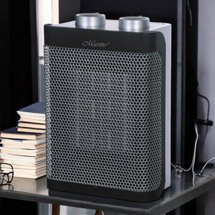 Тепловентилятор підлоговий Maestro MR-924 Grey 1500Bт F_ MR924Grey pz фото