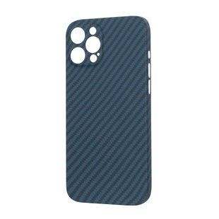 FIBRA Carbonite case with MagSafe iPhone 12 Pro Max Blue 109378-2 фото