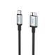 Кабель Hoco US10 Type-C to Micro USB3.0 excellent speed cable Black 111245-1 фото 1