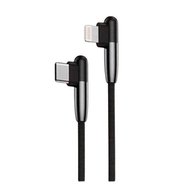 DC199TL Budi Type - C to lightning cable 1,5m 20W Black 109987-6 фото