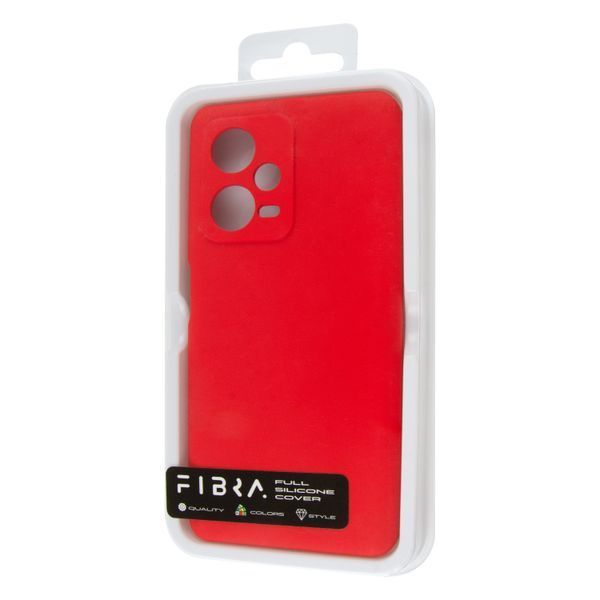 FIBRA Full Silicone Cover Xiaomi Redmi Note 12 Pro+ Red 109988-6 фото