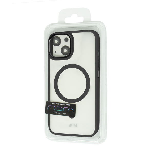 FIBRA Metallic Matte Case with MagSafe iPhone 14 Marsala 108916-3 фото