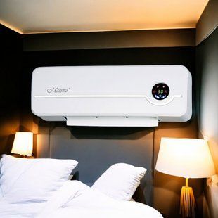 Тепловентилятор настінний з пультом Maestro MR-929White 2000Вт 11741 фото