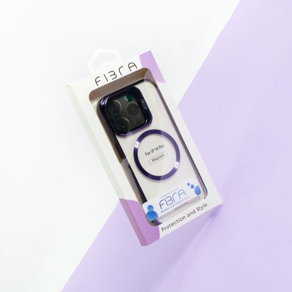 FIBRA Window Leaf MagSafe Case iPhone 13 Pro Max/14 Plus Deep Purple 109428-3 фото