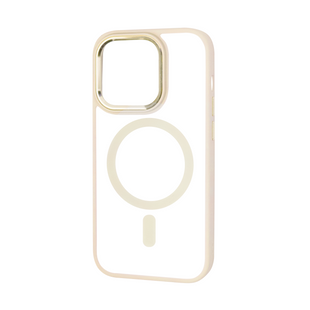 FIBRA Metallic Matte Case with MagSafe iPhone 13 Pro Pink Sand 108914-3 фото