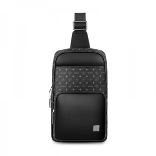 WIWU Рюкзак для ноутбука Master Fingerprint Lock Crossbody Bag Black 15101805-69 фото