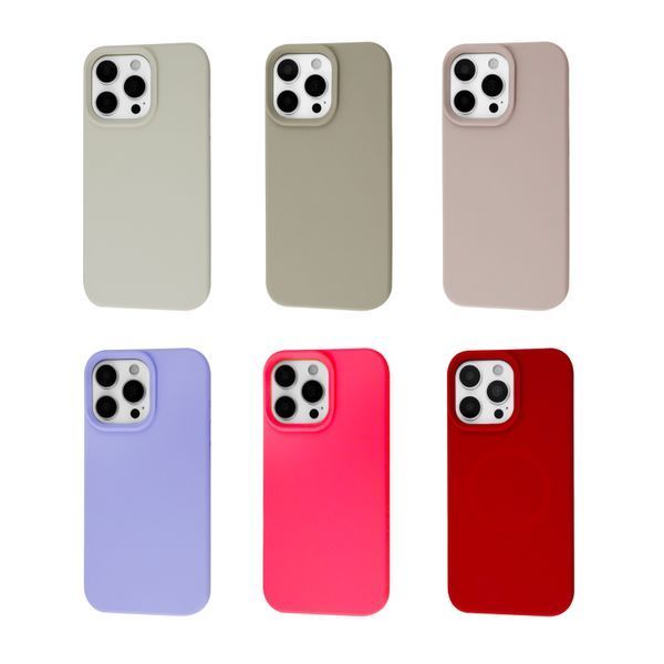 FIBRA Full Silicone Cover with MagSafe iPhone 13/14 Red 111106-3 фото